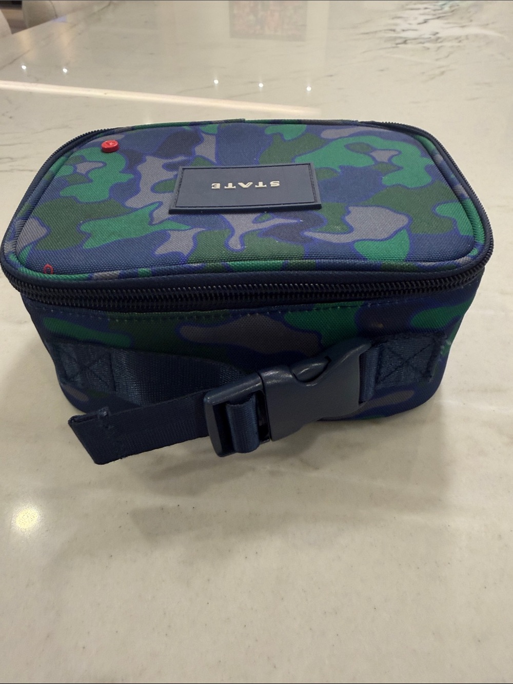 STATE Green and Blue Camo snack bag Rodgers - Picture 4 of 6